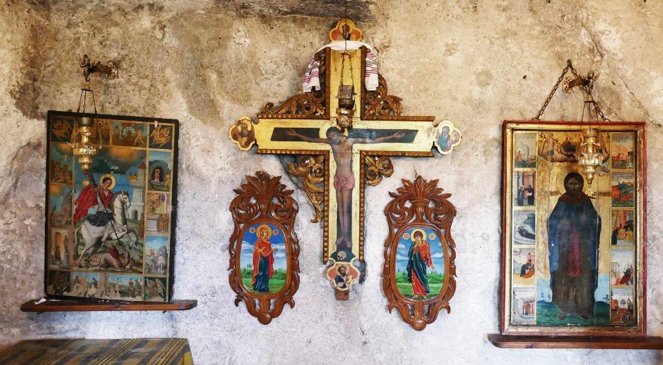 Hand-crafted Bulgarian orthodox icons